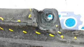 Front bumper protection Mercedes GLC 300/350e/43 16-22 cracks, worn