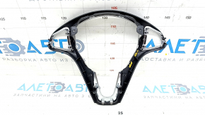 Mercedes GLC 16-19 black steering wheel cover, paint peeling off