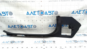 Door sill trim front right Mercedes GLC 16-22 black,