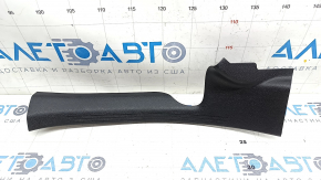 Door sill trim rear left Mercedes GLC 16-22 black, broken fasteners