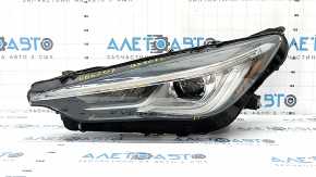 Headlight front left complete Infiniti QX50 19- LED sand, pokes
