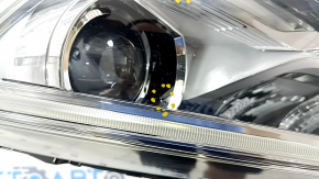 Headlight front left complete Infiniti QX50 19- LED sand, pokes