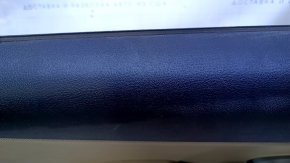 Door trim card rear left Toyota Camry v50 12-14 usa beige with beige insert cloth, armrest beige cloth, scratches, abrasions, dent, plastic turned white, for dry cleaning