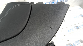 Console central armrest Mercedes GLC 16-19 leather black, tear, scratches