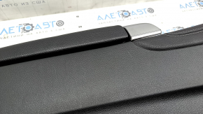 Console central armrest Mercedes GLC 16-19 leather black, tear, scratches