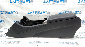 Console central armrest Mercedes GLC 16-19 leather black, tear, scratches