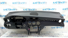 Torpedo front panel with AIRBAG Mercedes GLC 16-19 leather black
