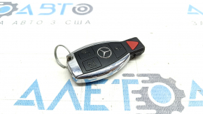 Key Mercedes GLC 16-19 4 buttons, pokes, worn