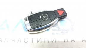 Key Mercedes GLC 16-19 4 buttons, pokes, worn