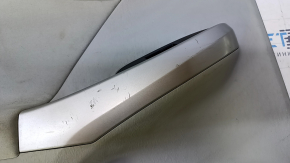 Door trim card rear left Toyota Prius 30 10-15 gray with gray insert cloth, armrest gray cloth, molding gray structure, abrasions, scratches, broken fasteners, pokes, for dry cleaning