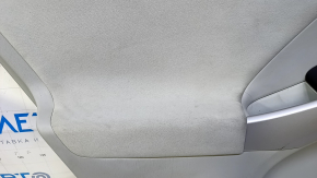 Door trim card rear left Toyota Prius 30 10-15 gray with gray insert cloth, armrest gray cloth, molding gray structure, scuffs, scratches, for dry cleaning