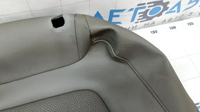 Driver's seat back upholstery Honda CRV 17-22 gray leather, perforated, dry-cleanable