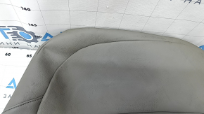 Honda CRV 17-22 passenger seat back upholstery grey leather, perforated, dry cleanable