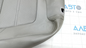 Honda CRV 17-22 passenger seat back upholstery grey leather, perforated, dry cleanable