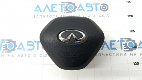 Airbag in steering wheel driver Infiniti QX50 19- black, scratches