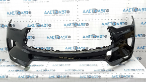 Bare front bumper Infiniti QX50 19- white QAB, cracked mount, scratch