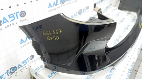 Bare rear bumper Infiniti QX50 19- black, crack in mount