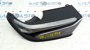 Right muffler cap Honda Accord 18-22 EXL, touring with chrome, sand