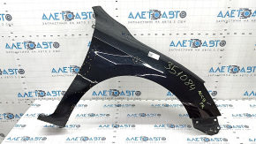 Front right wing Honda Accord 13-17 black NH731P, GORDON, dented bottom, corrosion, dents