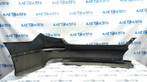 Bare rear bumper Honda Accord 18-22 for parking sensors, silver, no left part,