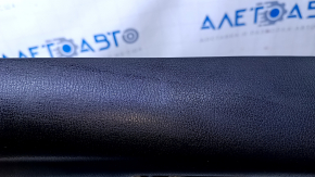 Door trim card rear left Mazda 6 13-15 Touring black gray insert cloth, armrest black leather, molding gray gloss, dent, bump, abrasions, scratches