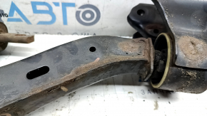 Lower front right arm Honda CRV 15-16 without ball joint, rusty, cracked silent block, dented