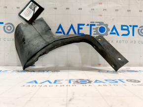 Rear right threshold plug Tesla Model S 12-15 pre-restoration, structure, rubbed