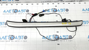 Door sill trim outer right Infiniti QX50 19- chrome with backlight, scratches