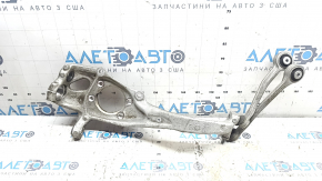 Front left trunnion Audi A4 B8 13-16 rest with levers, broken bolt 