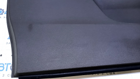 Door trim card rear left Toyota Sienna 11-14 beige with beige insert plastic, scuffs, scratches