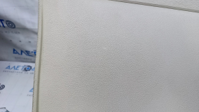 Door trim card rear left Toyota Sienna 11-14 beige with beige insert plastic, scuffs, scratches