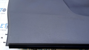 Door trim card rear left Toyota Sienna 11-14 gray with gray insert plastic, with curtain, scratches, abrasions
