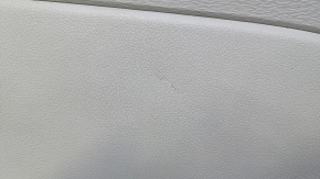 Door trim card rear left Toyota Sienna 11-14 gray with gray insert plastic, scratches, abrasions