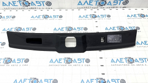 Lower trunk door trim Infiniti QX50 19- under the button, black, scratches