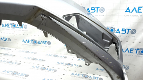 Bare front bumper Honda Accord 18-20 without parking sensors, silver, scratches