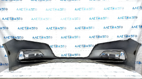 Bare front bumper Honda Accord 18-20 without parking sensors, silver, scratches