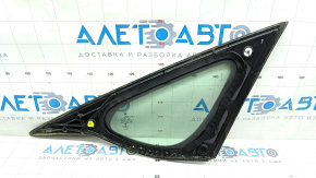 Window blind glass rear left Honda Accord 18-22 chrome, scratches on chrome, cut seal