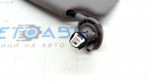 Left visor for Honda Accord 18-22, Wisteria Light Gray, without hook, with backlight