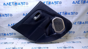Door trim card rear left Jeep Renegade 15 - black with black insert cloth, armrest black cloth, speaker cover beige, for dry cleaning, scuffs, scratches