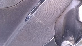 Door trim card rear left Jeep Renegade 15 - black with black insert cloth, armrest black cloth, speaker cover beige, for dry cleaning, scuffs, scratches