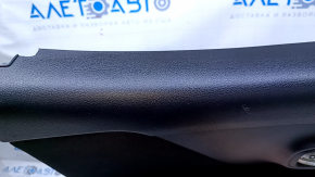 Door trim card rear left Jeep Renegade 15 - black with black insert cloth, armrest black cloth, speaker cover beige, for dry cleaning, scuffs, scratches