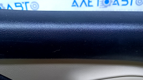 Door trim card rear left Jeep Renegade 15- beige with black insert cloth, scratches, abrasions
