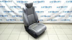 Passenger seat Honda Accord 18-22 without airbag, mechanical, gray cloth, dry cleanable