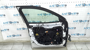 Door assembly front left Jeep Cherokee KL 14- keyless, white PW7, bumpers
