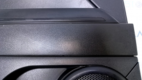 Door trim card rear left Jeep Compass 11-16 black with black insert plastic, armrest black plastic, scratches, abrasions, scuffs, breakage fastening