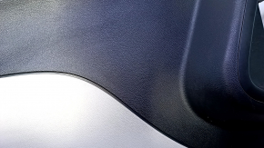 Door trim card rear left Dodge Grand Caravan 11-20 gray with black insert plastic, scratches, whitened plastic, abrasions
