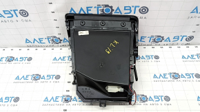 Glove box, glove compartment Jeep Cherokee KL 19 - black, broken mount, scratches