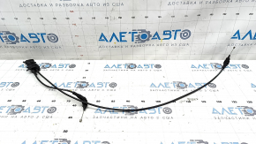 Ford Fusion mk5 13-20 hood release cable front part, 2 locks, broken latches, torn dust boots