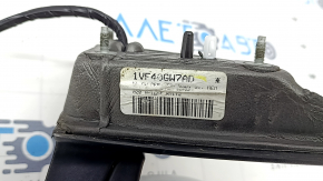 Right side mirror Jeep Cherokee KL 19-21 7+7 pins, white, BSM, heated, backlight, turn signal, cracks in turn signal glass