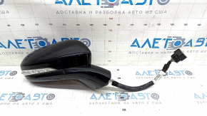 Side mirror right Ford Fusion mk5 13-20 12 pins, BSM, turn signal, heating, backlight, blue